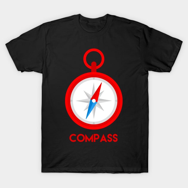 Compass T-Shirt by Solros Backen